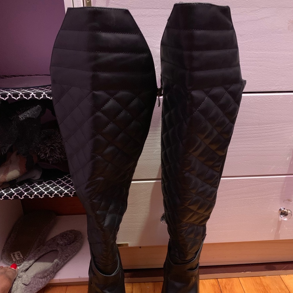 Black Over the Knee Boots